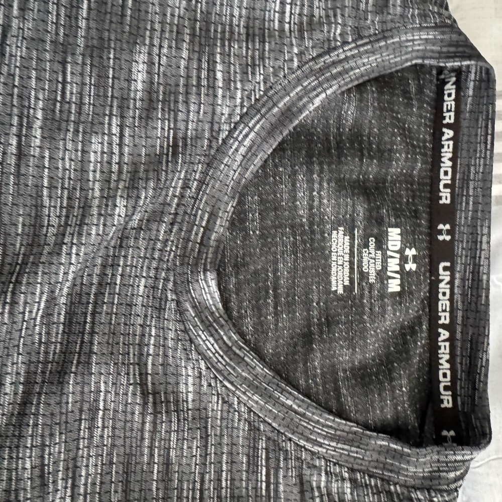 Under Armour Black and Gray Performance Tee. Never worn